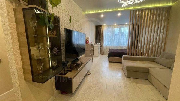 1-к квартира, 15/15 эт., 53м²
